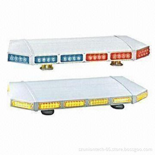 Low Profile LED Warning Minibar with 1200mm Length, Various Colors are Available